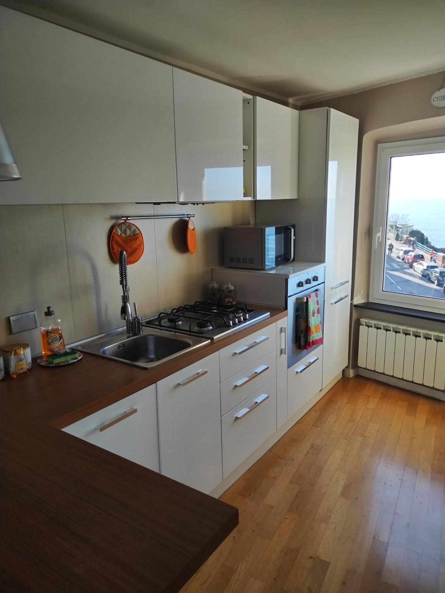 Casa Tabata Fronte Mare Lägenhet Genua Exteriör bild